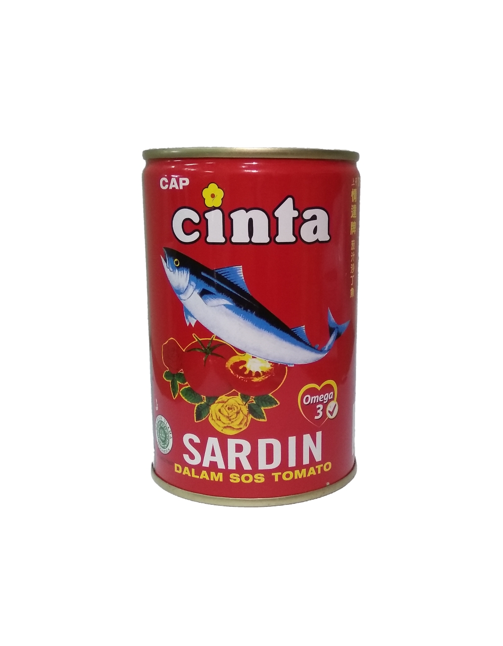 Cinta Sardin Dalam Sos Tomato Cinta Sardines In Tomato Sauces Gm X Tin Bulkdeals